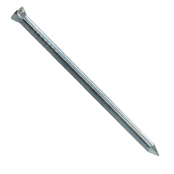 Crystal Fasteners casing nails with smooth finish and slender shank designed for trim work and precise applications