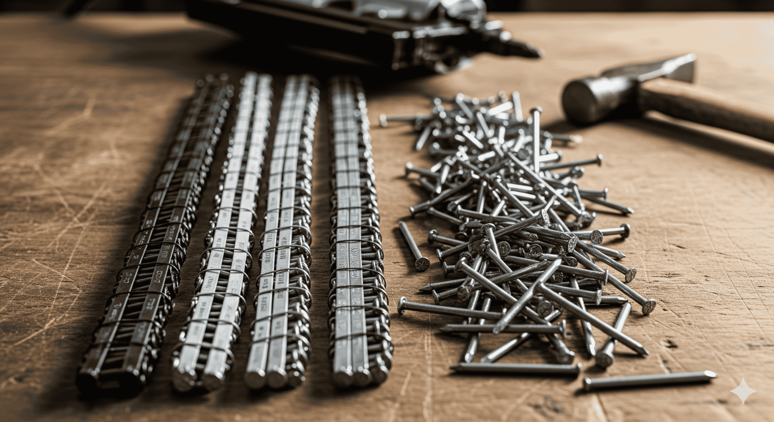 Collated vs. Bulk Nails